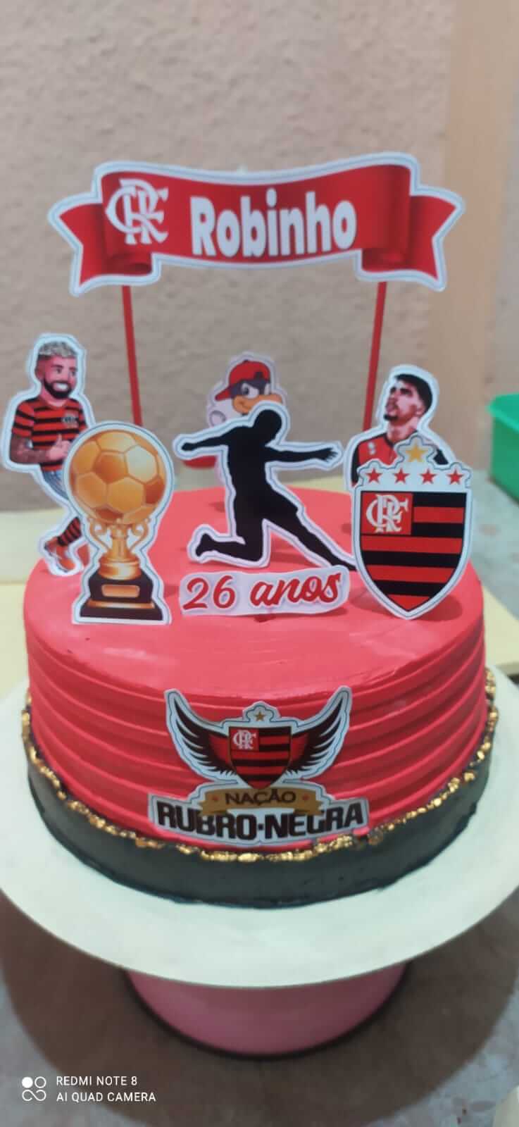 Bolo de Flamengo Nilópolis